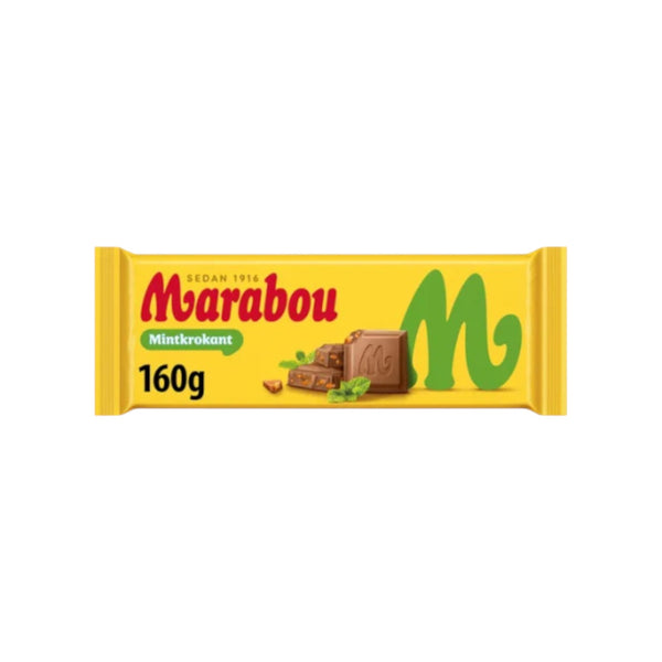 Marabou Mintkrokant 160g