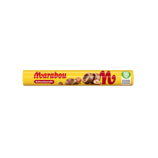 Marabou Schweizernöt Rulle 67g