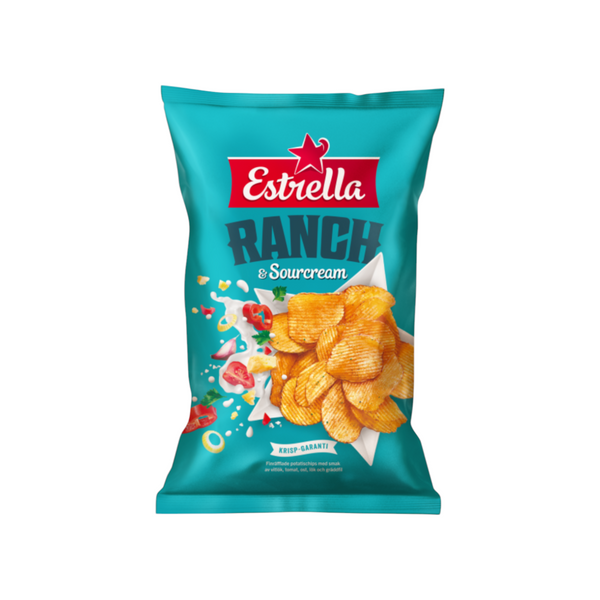Ranch & Sourcream Chips 175g