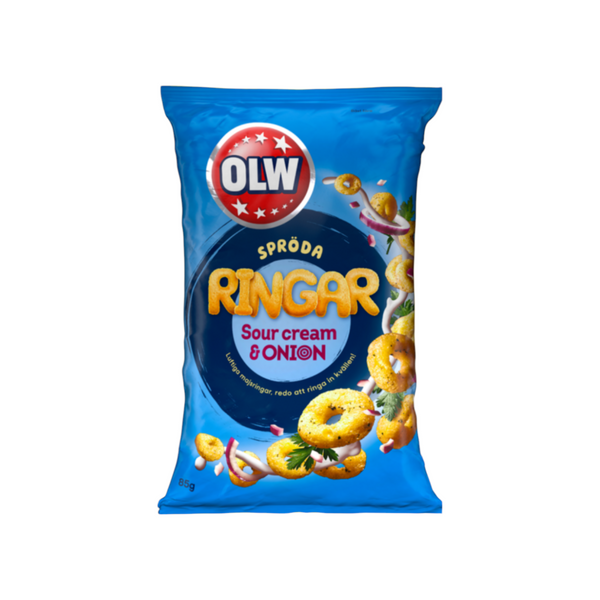 Ringar Sourcream & Onion 85g