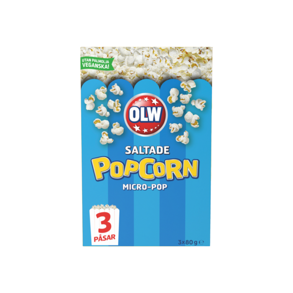 Micropopcorn Salt 3x80g