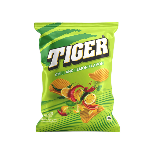 Tiger Chili & Lemon Chips 70g