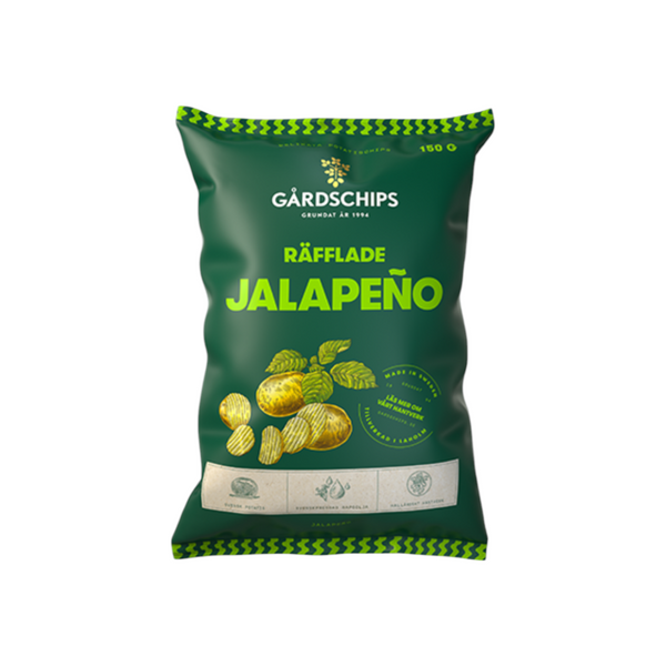 Gårdschips Jalapeño 150g