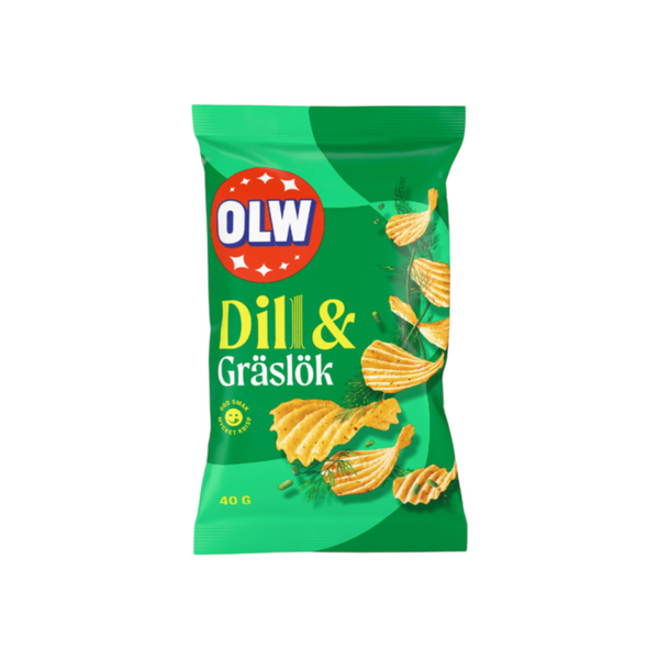 Dill & Gräslök Chips 40g
