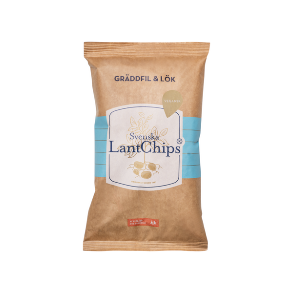 Lantchips Gräddfil & Lök 200g