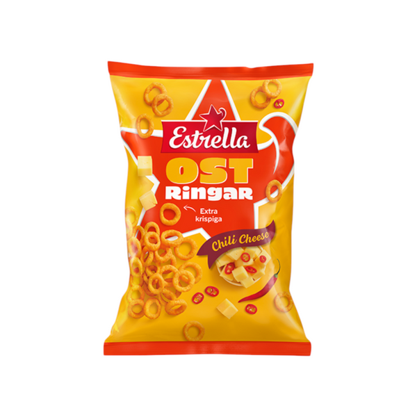 Ostringar Chili Cheese 200g