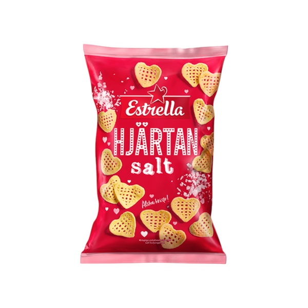 Hjärtan Salt Chips 85g