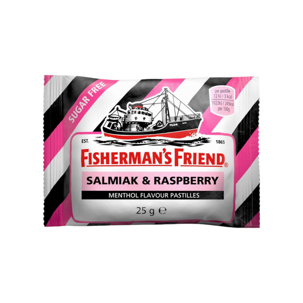 Fisherman's Salmiak & Raspberry 25g