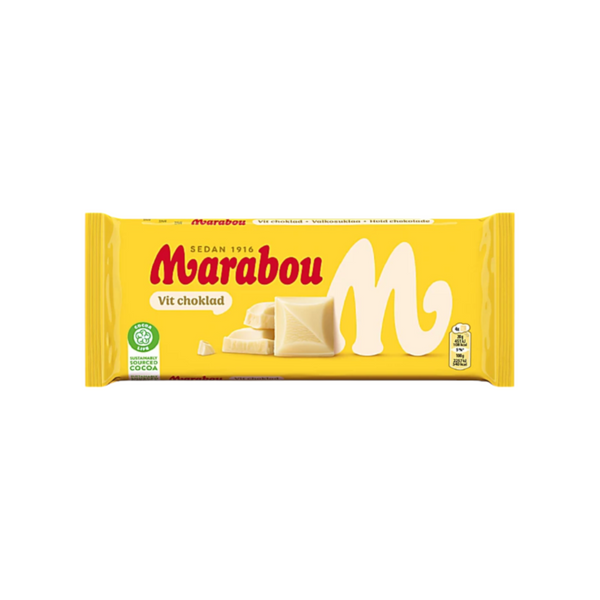 Marabou Vit Choklad 180g