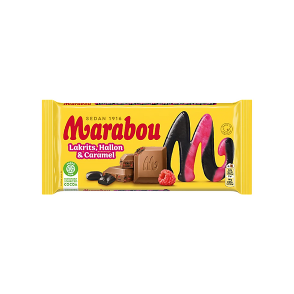 Marabou Hallon Lakrits Caramel 185g
