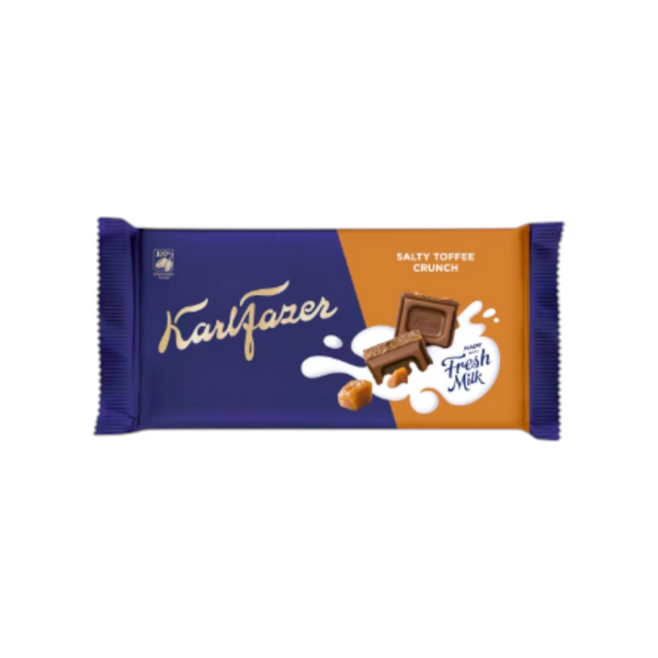 Karl Fazer Salty Toffee Crunch 145g