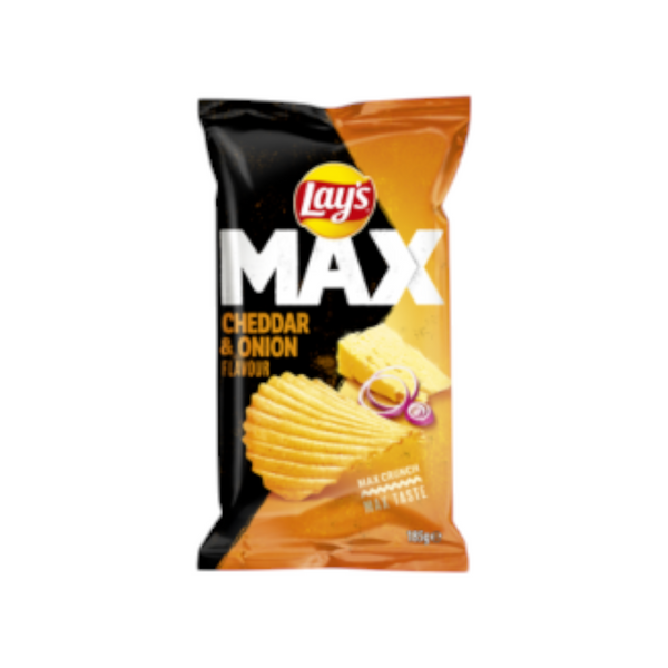Lay's MAX Cheese & Onion Chips 185g