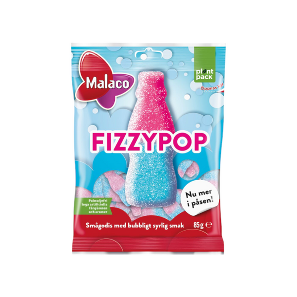 Malaco FizzyPop 85g