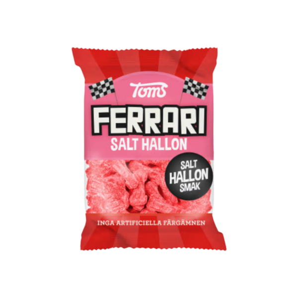 Ferrari Salt Hallon 120g