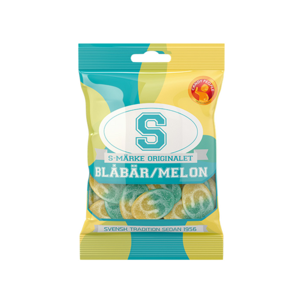 S-Märke Blåbär & Melon 80g