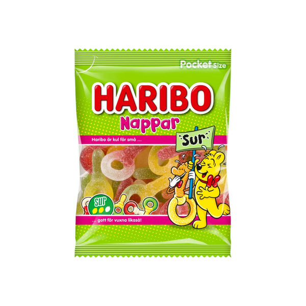 Haribo Nappar Sur 80g