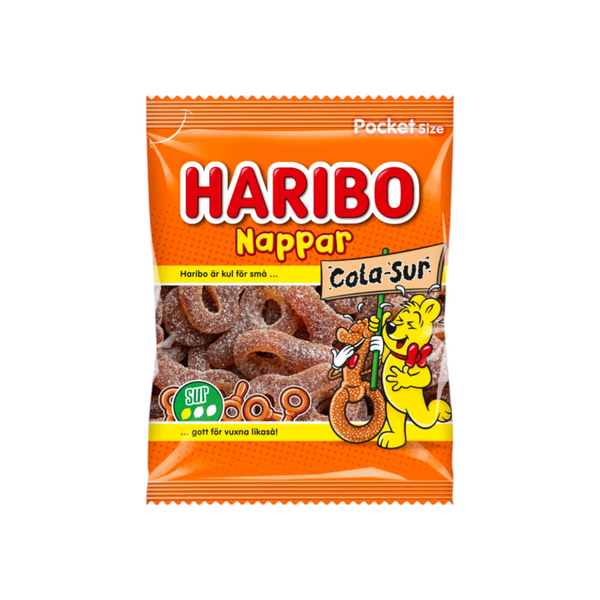 Haribo Nappar Cola Sour 70g