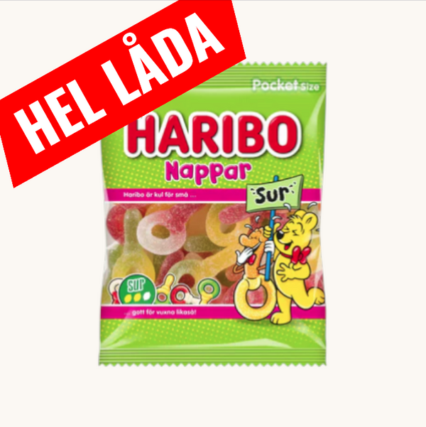 Haribo Sura Nappar 22x80g