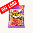 Bebeto Peach Rings 12x80g