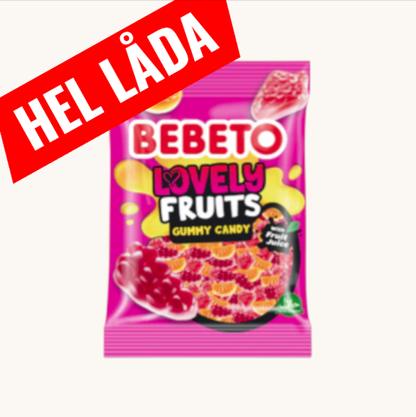 Bebeto Lovely Fruit 12x80g