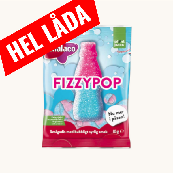 Malaco Fizzypop 28x85g