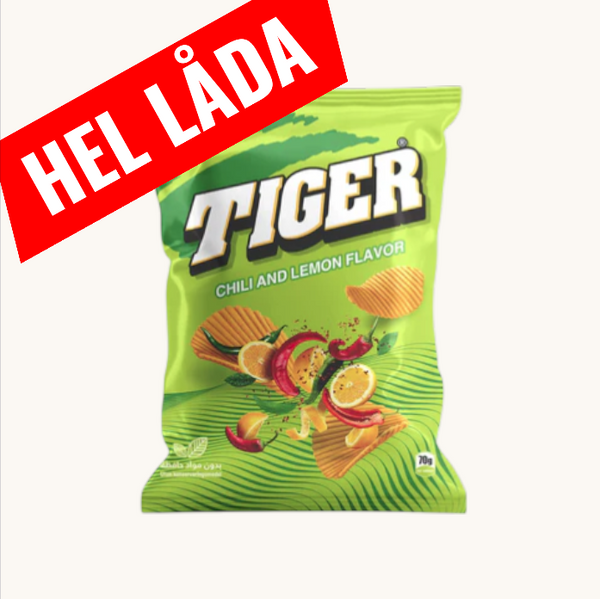 Tiger Chili & Lemon Chips 10x70g