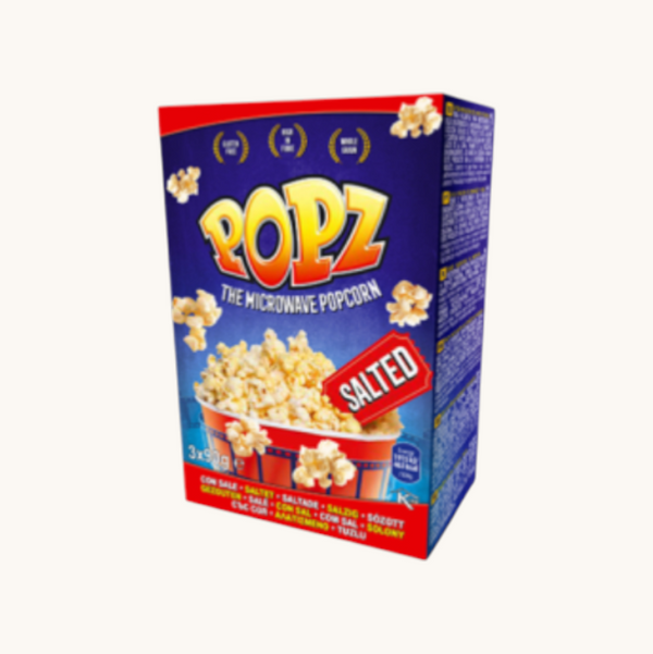 Popz Micropop Salted 3-PACK 270g