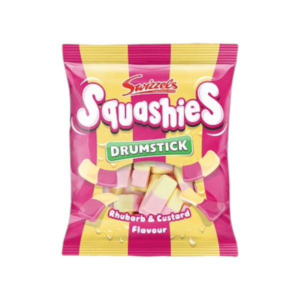 Squashies Rhubarb & Custard 120g